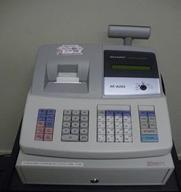 Sharp XE-A203 Cash Register for hire
