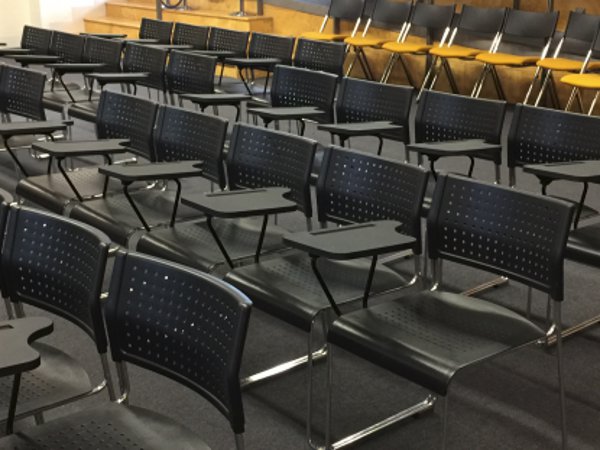 Computershare Conference Rental / Event Rent - 160 of tablet arm lecture theatre chairs