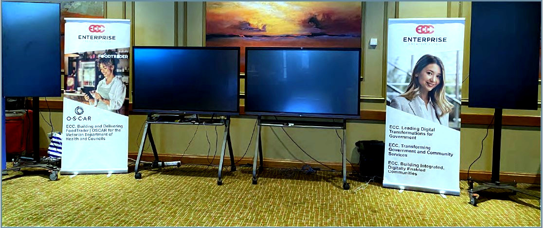 LCD Display Panels For Hire and for Rent Melbourne