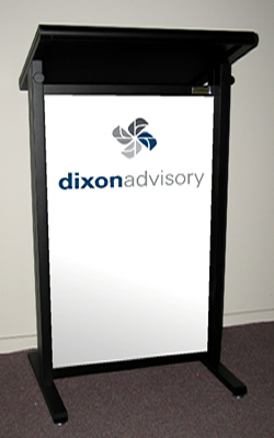Dixon Lecterns with Company Logos