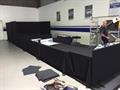 Pickles Auctions temporary office booths set up