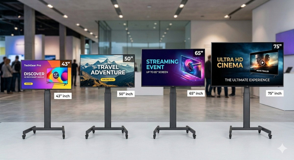 LCD Display Panels For Hire and for Rent Melbourne