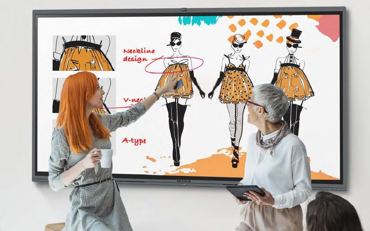 Maxhub 50" LED Touch Screen Interactive Display Panels Hire Melbourne
