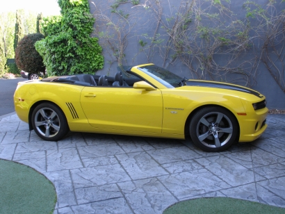 GM Camaro 2SS RS V8 Convertible side